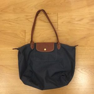 Longchamp Le Pliage Navy tote bag